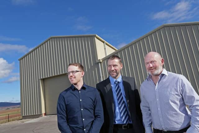 Paul Duncan, Len Duncan and Ian Grant.