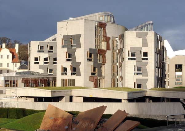 The Scottish Parliament becomes a quieter place during the election campaign period, as MSPs lose their membership to the Parliament. Picture: Lisa Ferguson