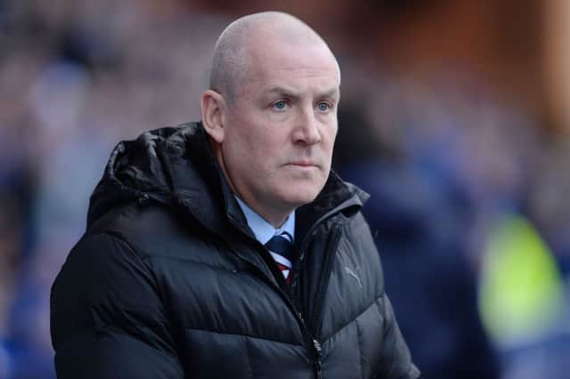Rangers manager Mark Warburton has concerns over the Hampden Park turf. Picture: SNS