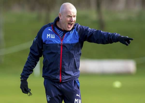 Mark Warburton in nonplussed by talk he may not be able to handle the pressure. Picture: SNS