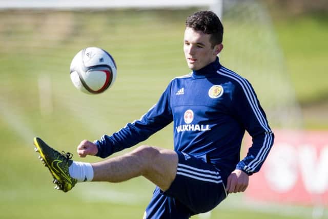 John McGinn impressed for Scotland on Tuesday night. Picture: SNS