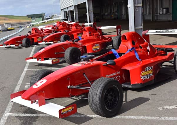 Knockhill's new Audi-powered single-seaters