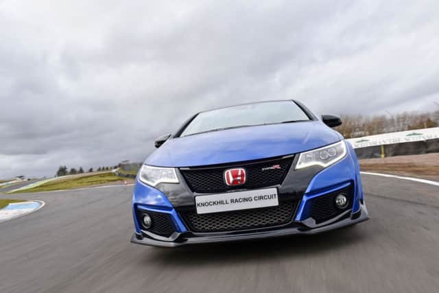 The new Civic Type R track car