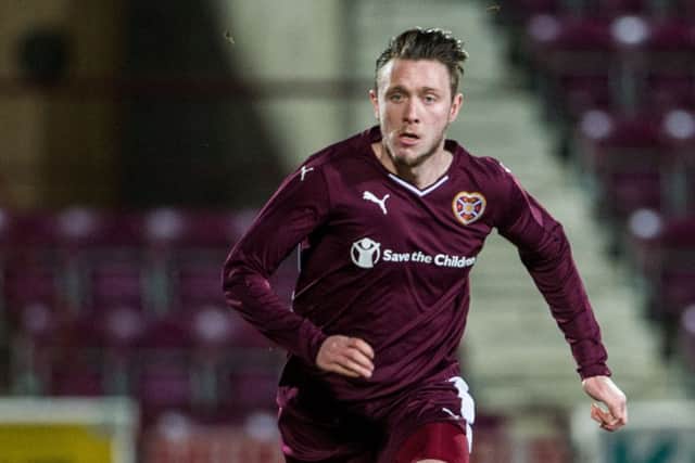 The Hearts defender captained the Scotland under-21s on Tuesday. Picture: Ian Georgeson