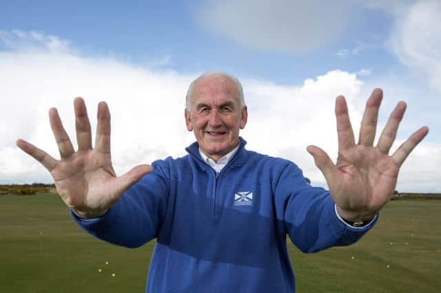 Peter McCloy at his beloved Turnberry where he now works as the starter. Picture: Mick McGurk