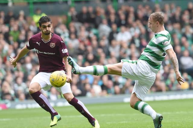 Celtic and Hearts drew 0-0 the last time they met at Celtic Park. Picture: David Lamb