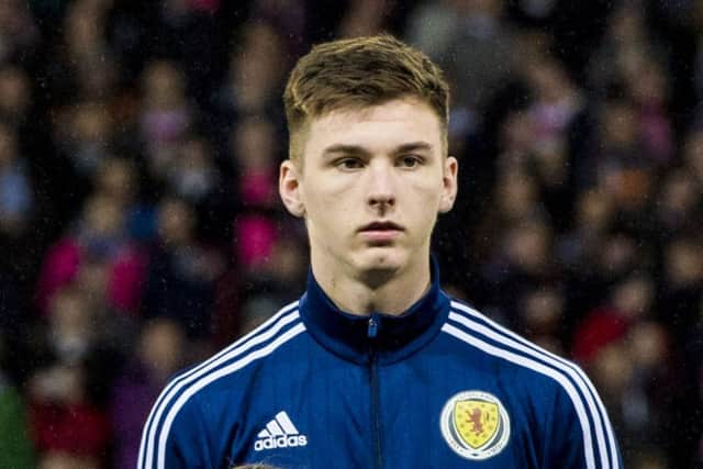 The 18-year-old made his debut for Scotland in midweek. Picture: SNS