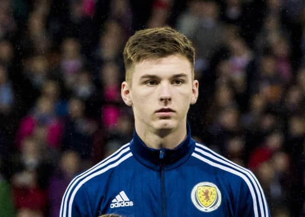 The 18-year-old made his debut for Scotland in midweek. Picture: SNS