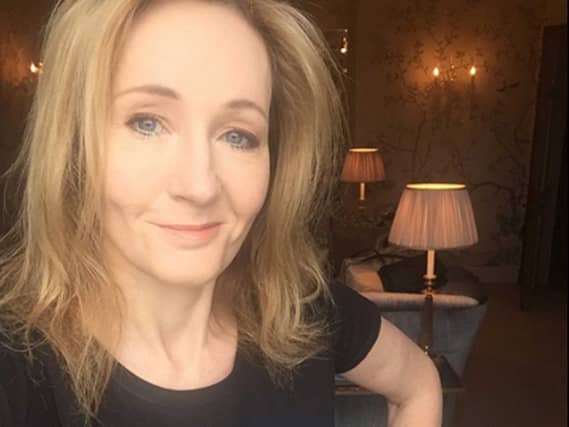 JK Rowling posted the picture on Twitter