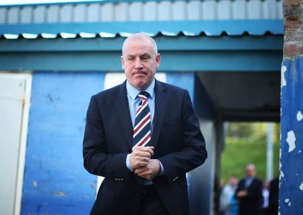 Rangers manager Mark Warburton. Picture: Getty Images