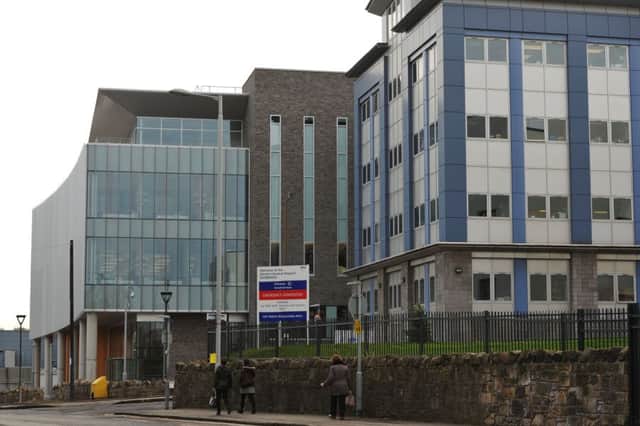Edinburghs Western General Hospital faces the bulk of bed cuts. Picture: Ian Rutherford