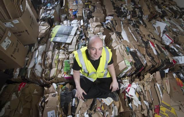 Kevin, a former inmate at HMP Low Moss, secured work at a Cumbernauld recycling firm thanks to support from the Shaw Trust. Picture: Contributed