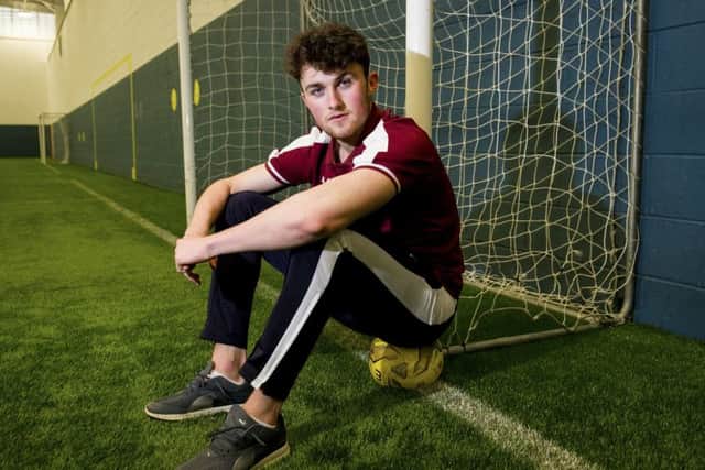 Hearts' John Souttar pictured at Riccarton. Picture: SNS