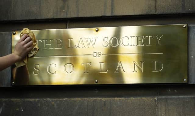 The Law Society of Scotland released its annual report on traineeships. Picture: David Moir