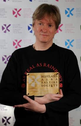 Michel Faber, past winner of the Saltire Literary Book of the Year Award, has signed up for the #Scotlitfest. Picture: