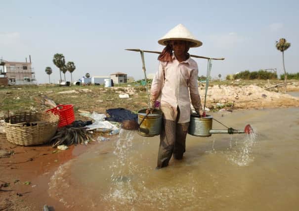 The Mekong provides a livelihood to millions of people through agriculture and fisheries. Picture: AP