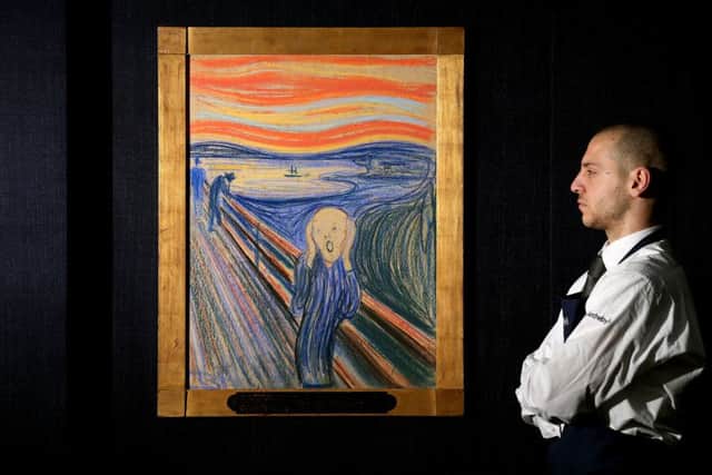 Munchs work is a popular target for thieves, with The Scream having been stolen in 2004. Picture: Getty Images