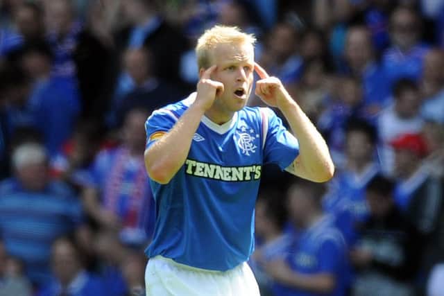 Stevie Naismith left Rangers in the summer of 2012. Picture: Robert Perry