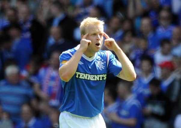 Stevie Naismith left Rangers in the summer of 2012. Picture: Robert Perry