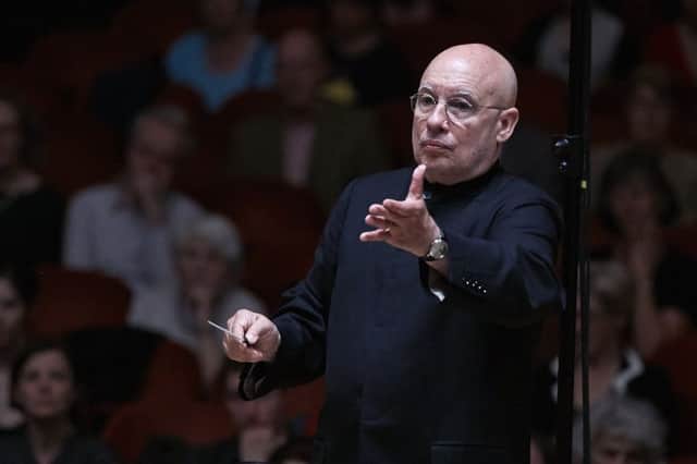 American conductor Dennis Russell Davies