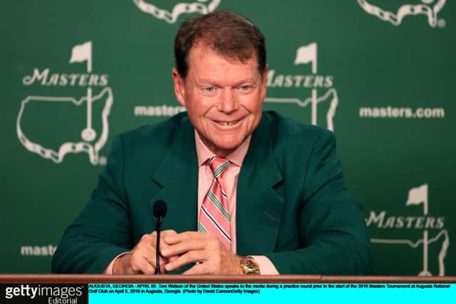 Tom Watson. Picture: Getty Images