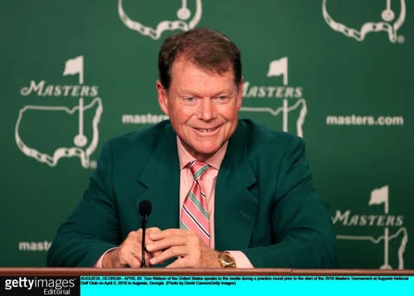 Tom Watson. Picture: Getty Images