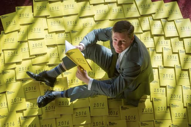 Fergus Linehan launches the Edinburgh International Festival's 70th anniversary programme. Picture: Steven Scott Taylor