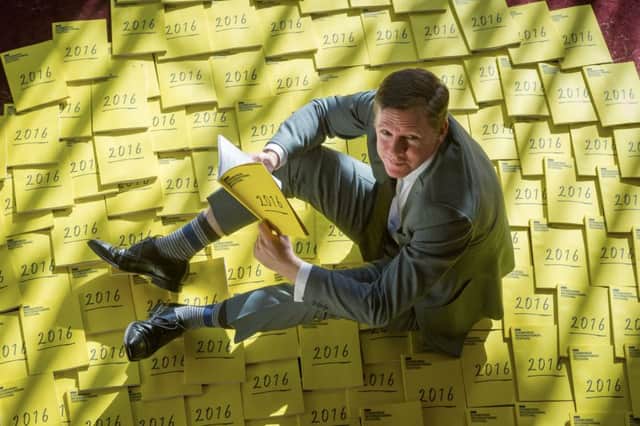Fergus Linehan launches the Edinburgh International Festival's 70th anniversary programme. Picture: Steven Scott Taylor