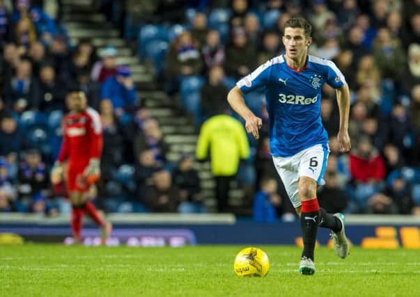 Dominic Ball isn't sure where he'll be playing next season but he would be open to an Ibrox return. Picture: SNS Group