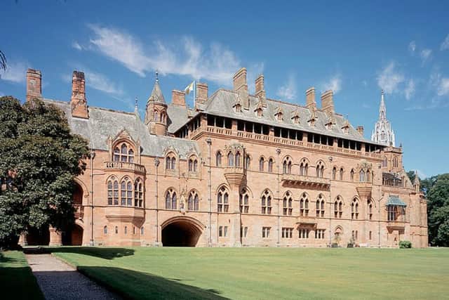 Mount Stuart House on the Isle of Bute, where a copy of Shakespeare's First Folio has been discovered. Picture: University of Oxford/PA