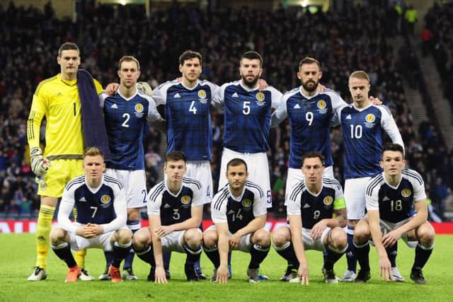 Scotland have made a move up in the rankings. Picture: Michael Gillen