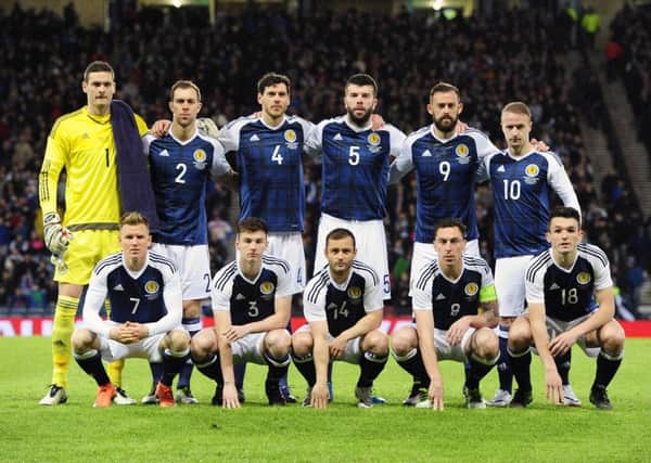 Scotland have made a move up in the rankings. Picture: Michael Gillen