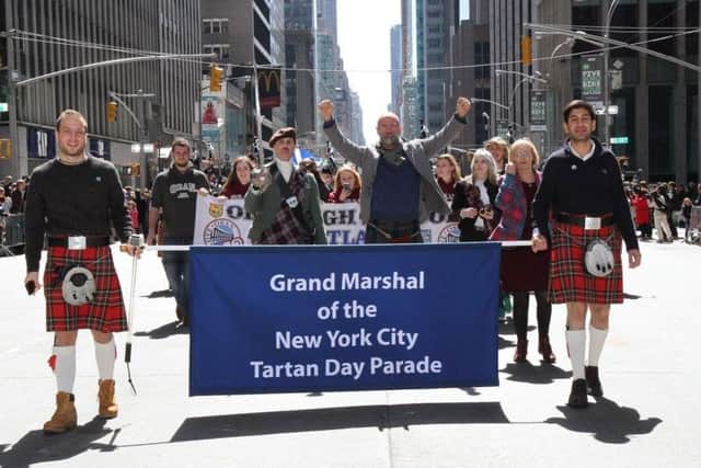 Graham McTavish was 2015s Grand Marshal Picture: NYC Tartan Week
