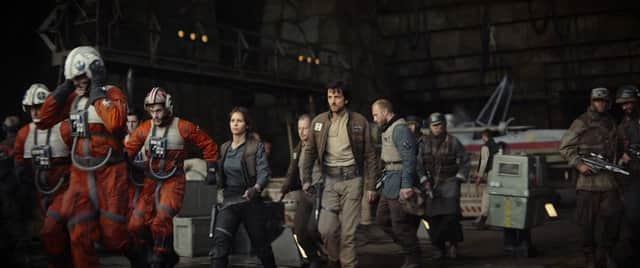 The movie, directed by Gareth Edwards, takes place between Episode III and Episode IV, and is the first of three planned stand-alone spin-off films. Picture: PA