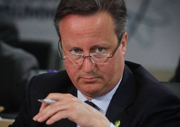 David Cameron told a rally of young people in Devon that there would be no apology regarding the pamphlet. Picture: Getty