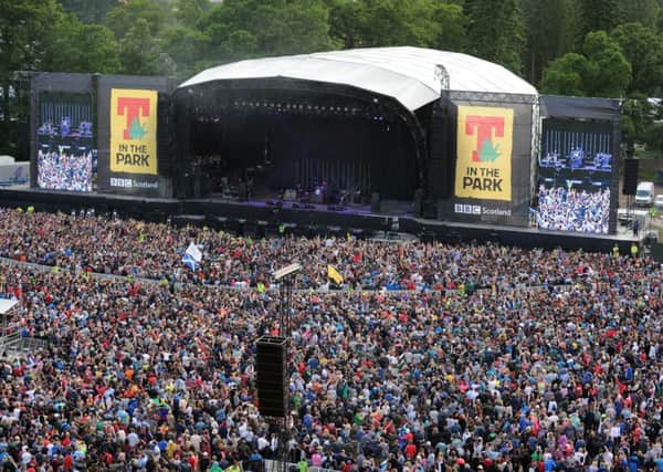T in the Park main stage last year.