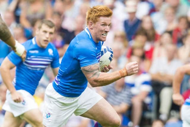 Roddy Grant played for Scotland at sevens in the Commonwealth Games at Ibrox. Picture: Craig Watson/SNS