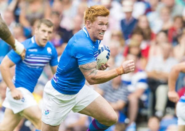 Roddy Grant played for Scotland at sevens in the Commonwealth Games at Ibrox. Picture: Craig Watson/SNS