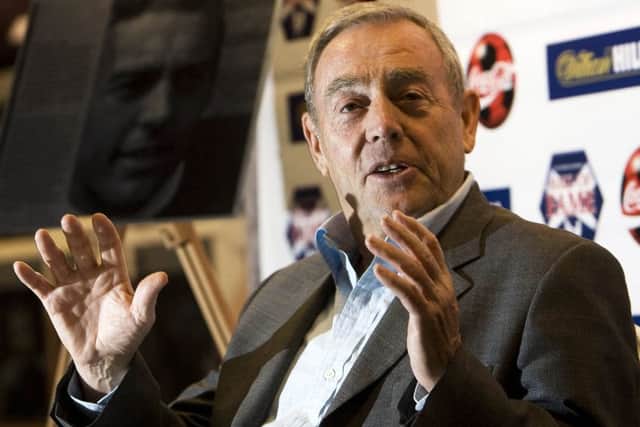 Ian St John was delighted to be inducted into Scottish footballs Hall of Fame in 2008. Pcicture: SNS.