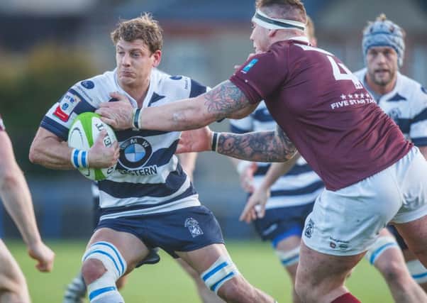 Iain Wilson of Heriot's has impressed in his first season at Goldenacre. Picture: Toby Williams
