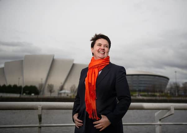 Much is resting on the personality of Ruth Davidson in the Conservatives push to become the official opposition in the next parliament. Photograph: John Devlin