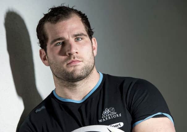 Fraser Brown scored Glasgow Warriors' first try. Picture: SNS/SRU