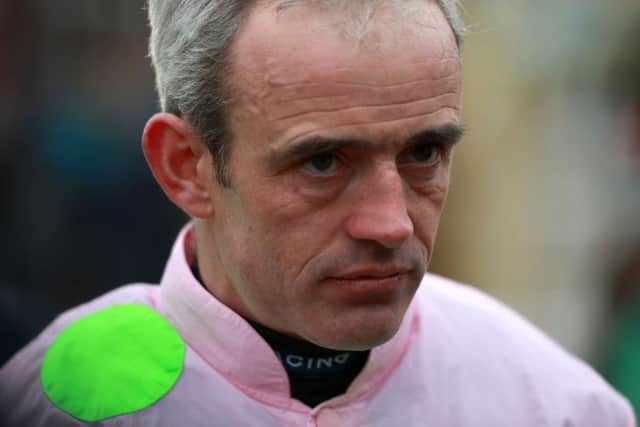 Ruby Walsh will miss the Grand National after suffering a "small fracture of his wrist and a lot of bruising" in a fall at Aintree on Friday. Picture: David Davies/PA Wire.