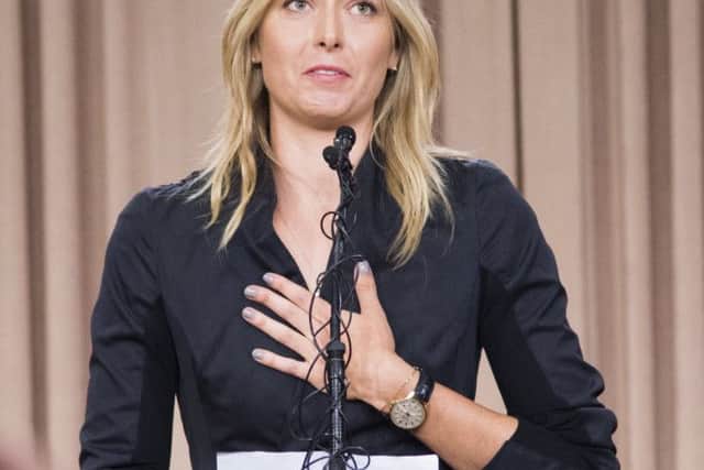 Former World No.1 tennis player Maria Sharapova tested positive for Meldonium