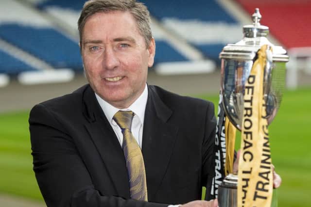 Peterhead manager Jim McInally says his players should enjoy the Petrofac Training Cup final against Rangers. Picture: Craig Foy/SNS
