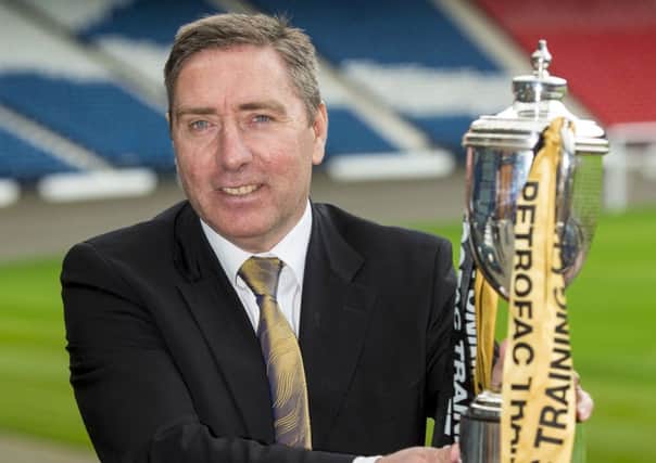 Peterhead manager Jim McInally says his players should enjoy the Petrofac Training Cup final against Rangers. Picture: Craig Foy/SNS