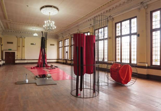 Claire Barclay's Bright Bodies at Glasgow International 2016
