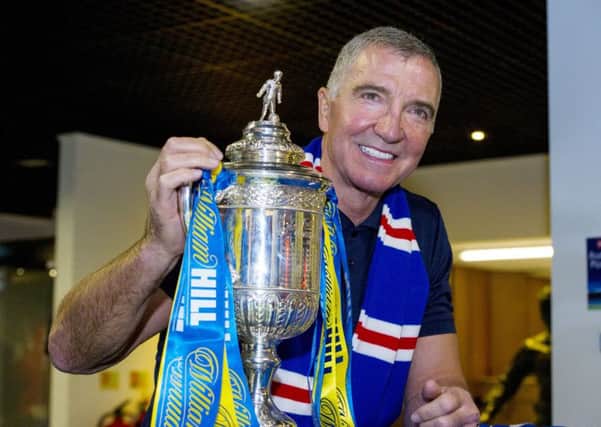 Graeme Souness talks to the press ahead of Rangers' clash with rivals Celtic. Picture: SNS