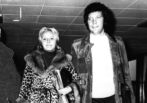 Tom Jones and Linda, pictured in 1970, had been married since 1957. Picture: PA