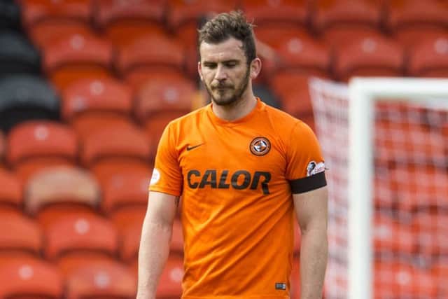 Gunning's time at Dundee United has come to an end. Picture: SNS